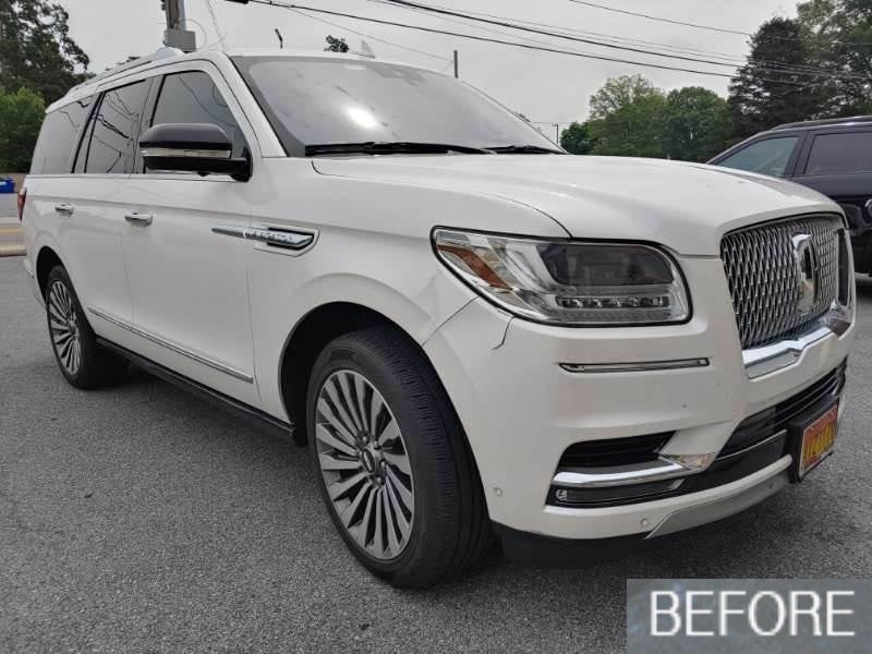 Lincoln Before and After at Preston Auto Body of Wilmington in Wilmington DE