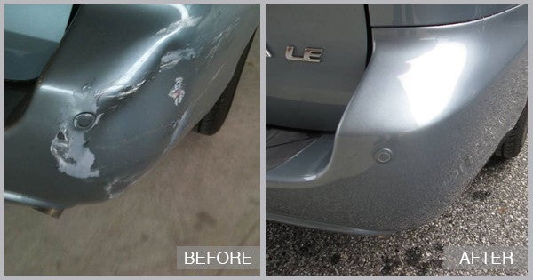 2013 Toyota Sienna Before and After at Preston Auto Body of Wilmington in Wilmington DE