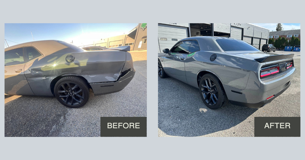 Kia Sportage Before and After at Preston Auto Body of Wilmington in Wilmington DE