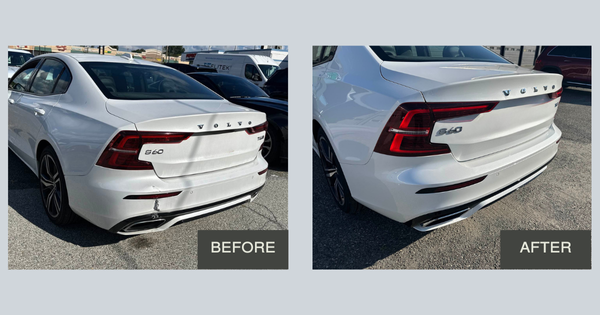 Volkswagen Beetle Before and After at Preston Auto Body of Wilmington in Wilmington DE