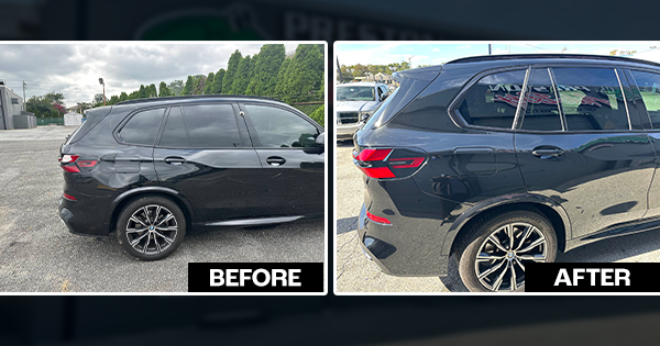 Lincoln Before and After at Preston Auto Body of Wilmington in Wilmington DE